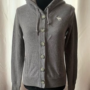 Abercrombie button sweater